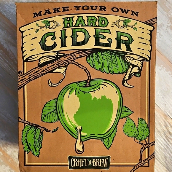 🍏 Hard Cider Kit. Craft A Brew. 8 Piece Kit. NEW IN BOX - Picture 1 of 6